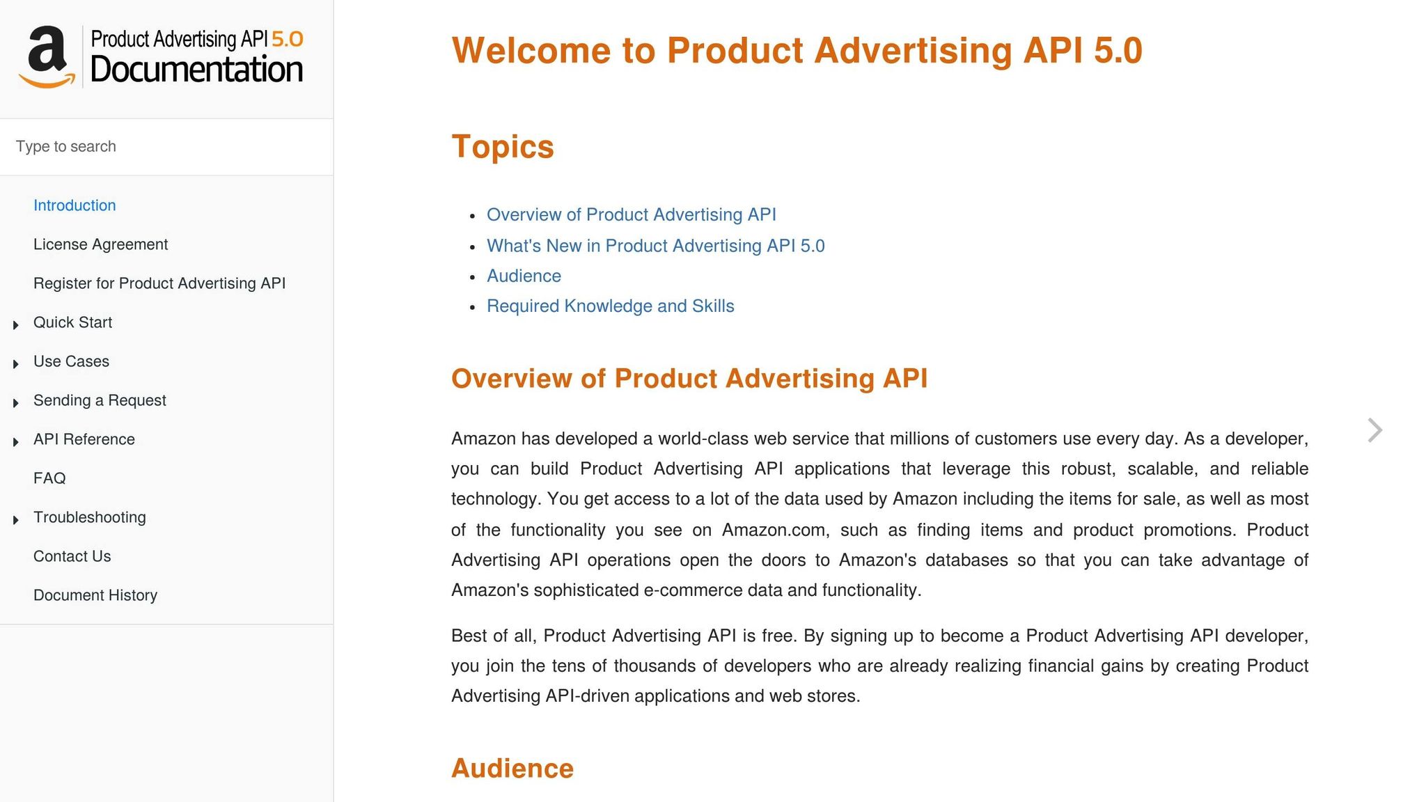 Amazon Product Advertising API