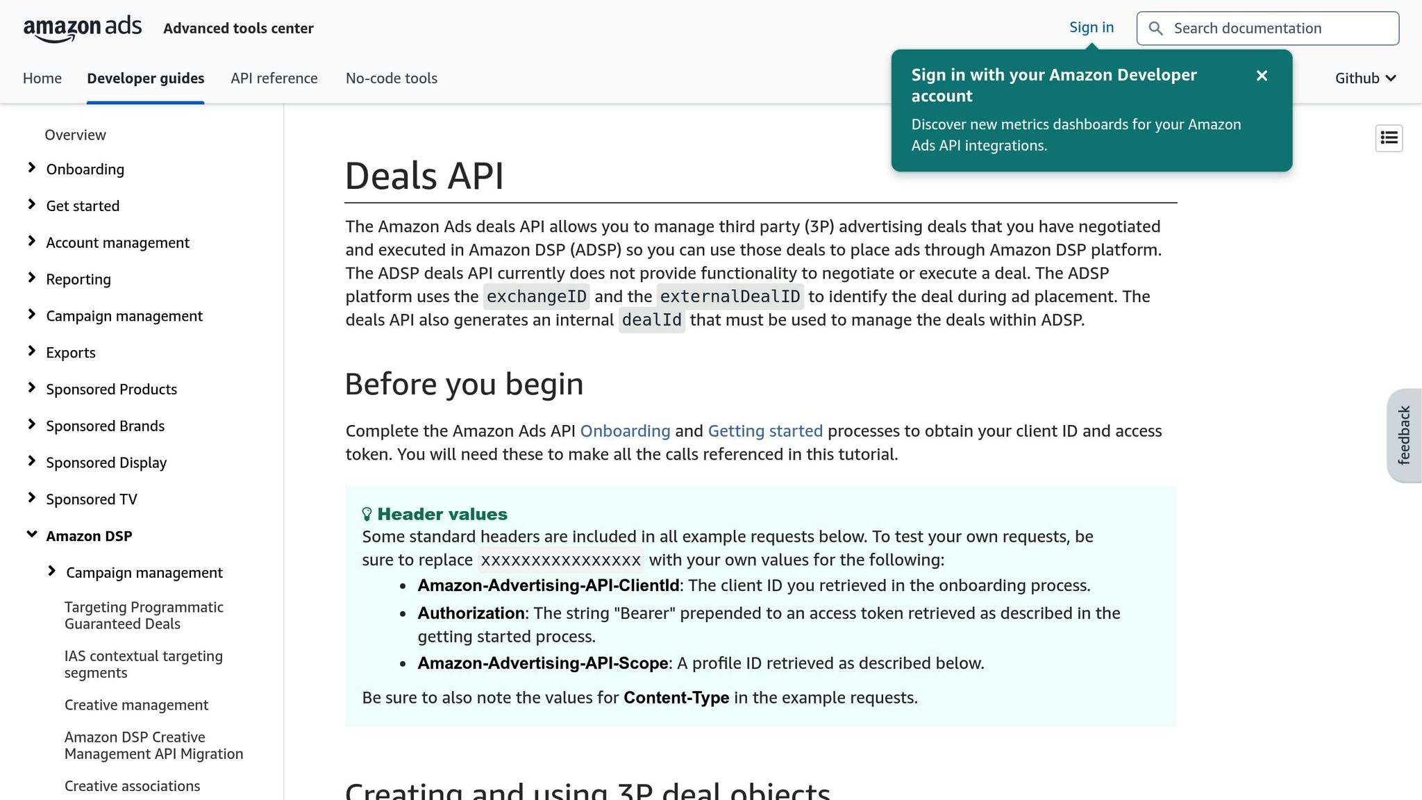 Amazon Deals API