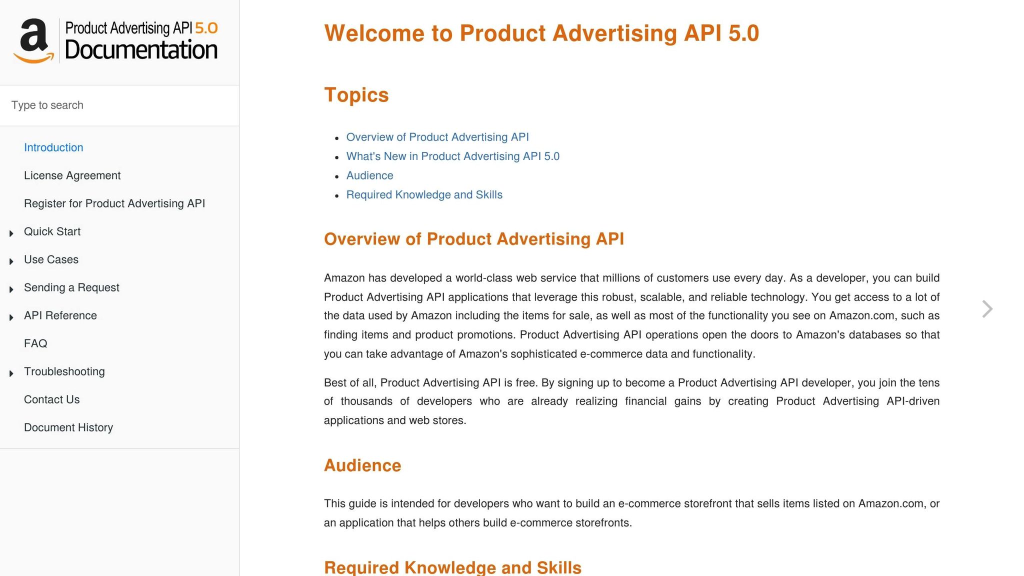 Amazon Product Advertising API