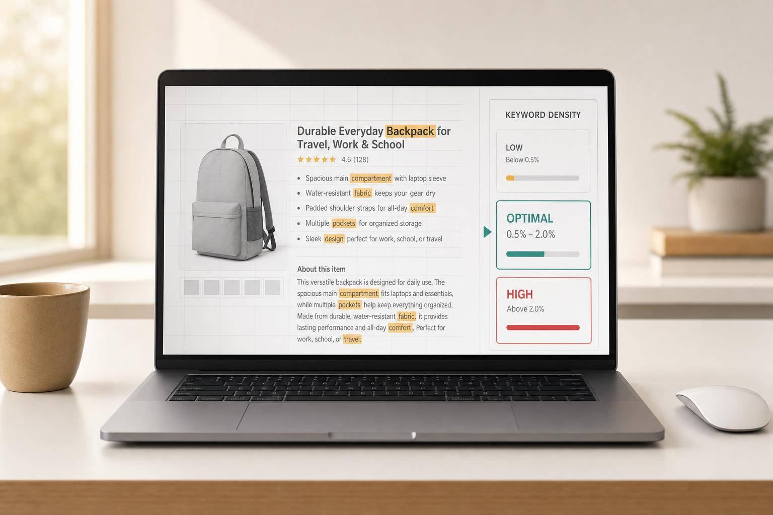 Amazon Keyword Density Checker